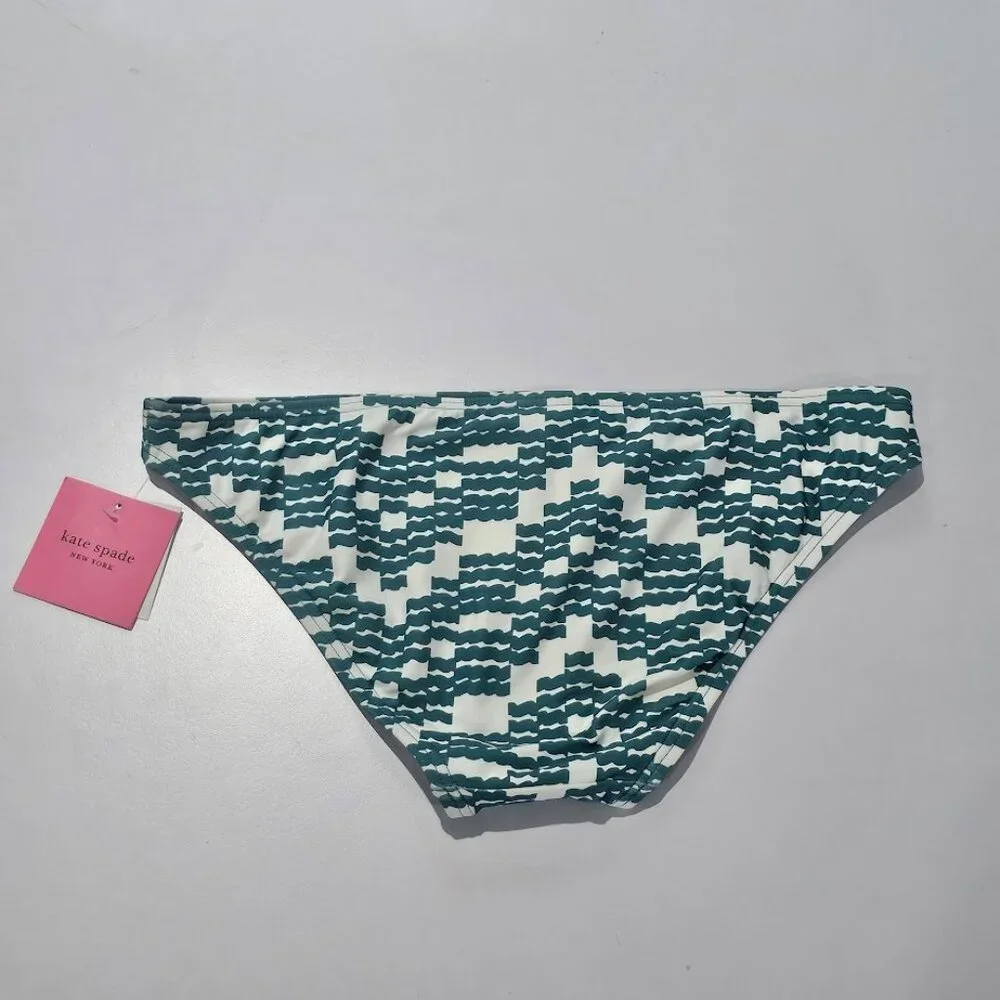 Kate Spade Zigzag Weave Classic Bikini Bottom - Picture 6 of 9